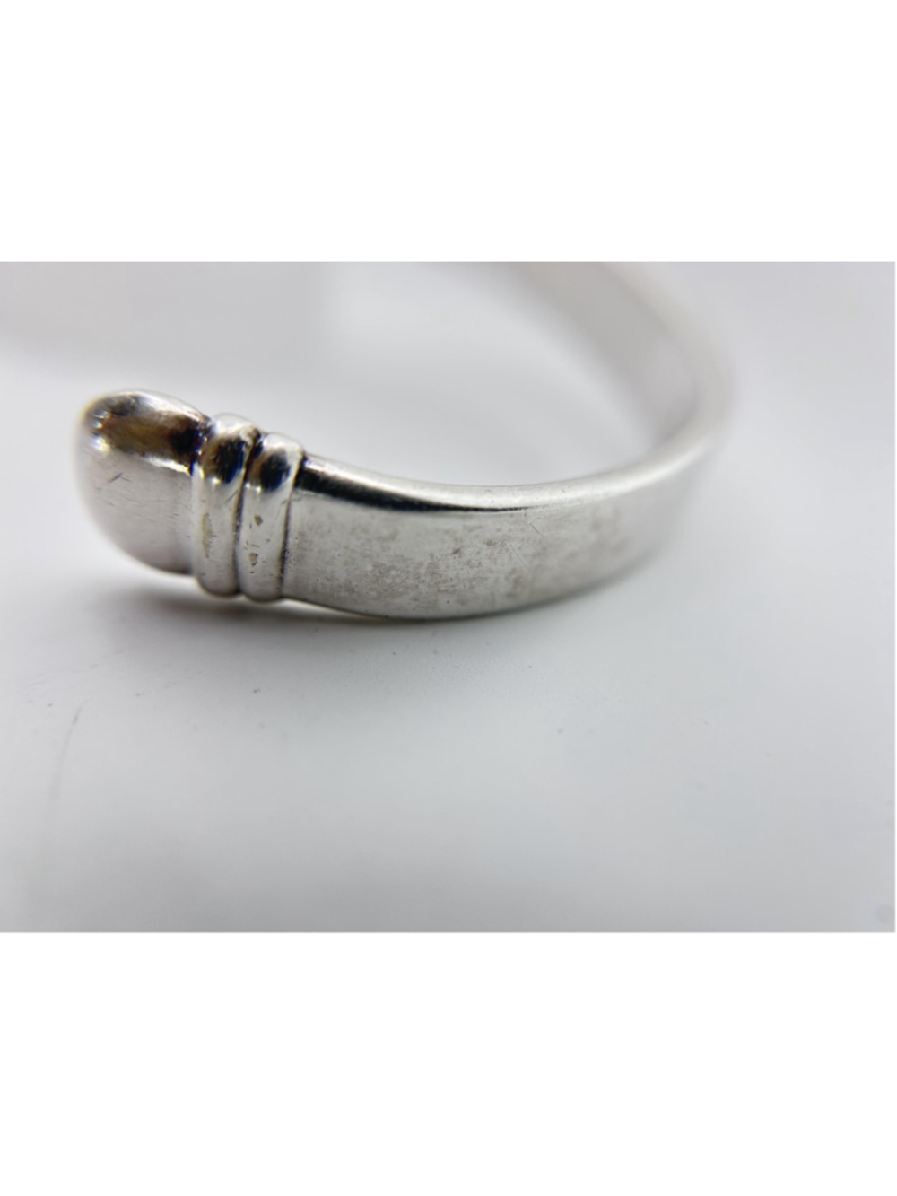 Until There's A Cure Sterling Silver Italy Hinged Cuff Bracelet HIV AIDS Charity - Picture 5 of 10